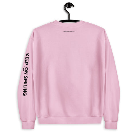Keep on Smiling Sweatshirt (Classic/Loose Fit)