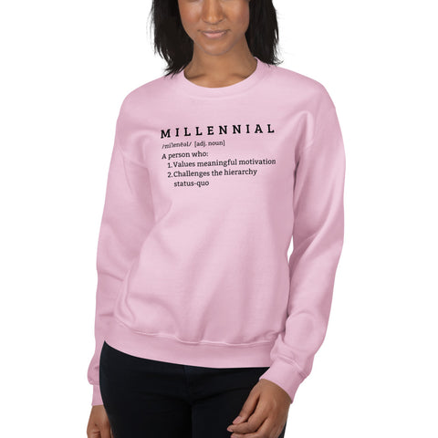 Alex Millennial Sweatshirt (Classic/Loose Fit)