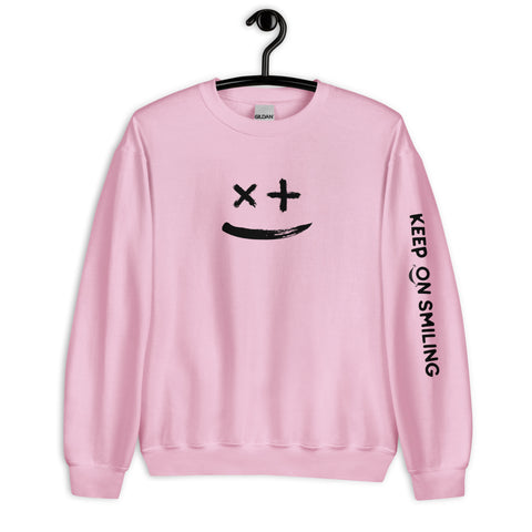 Keep on Smiling Sweatshirt (Classic/Loose Fit)