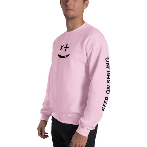 Keep on Smiling Sweatshirt (Classic/Loose Fit)