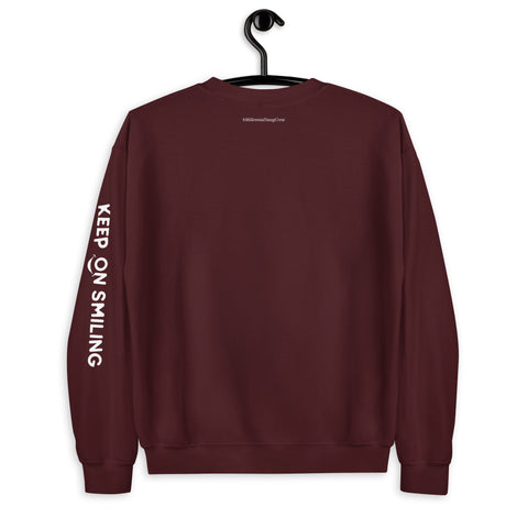 Keep on Smiling Sweatshirt (Classic/Loose Fit)