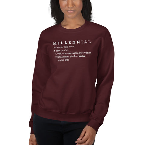 Alex Millennial Sweatshirt (Classic/Loose Fit)