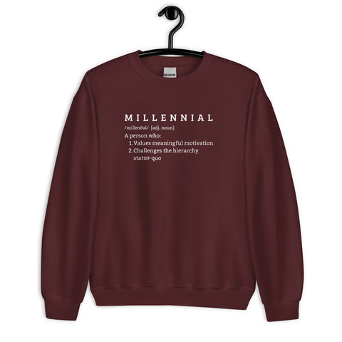 Alex Millennial Sweatshirt (Classic/Loose Fit)