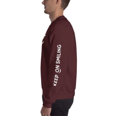 Keep on Smiling Sweatshirt (Classic/Loose Fit)