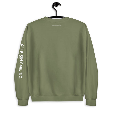 Keep on Smiling Sweatshirt (Classic/Loose Fit)