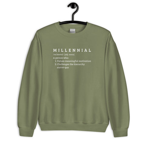 Alex Millennial Sweatshirt (Classic/Loose Fit)