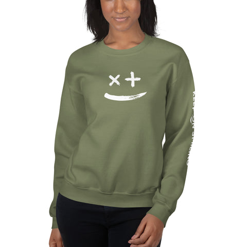 Keep on Smiling Sweatshirt (Classic/Loose Fit)