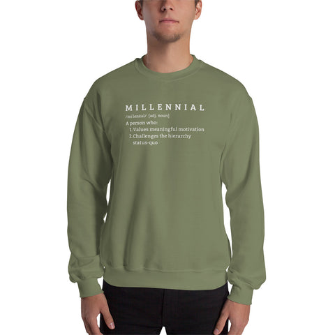 Alex Millennial Sweatshirt (Classic/Loose Fit)