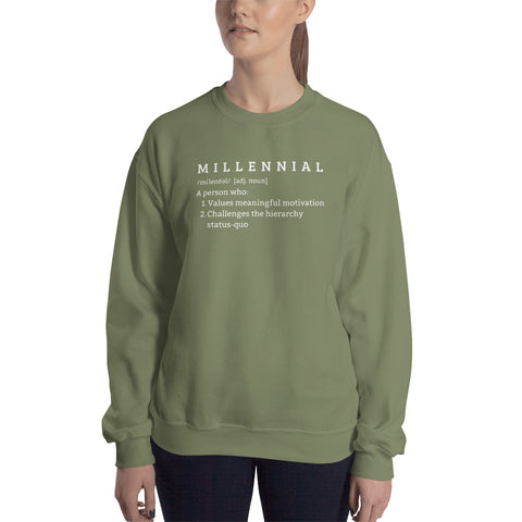 Alex Millennial Sweatshirt (Classic/Loose Fit)