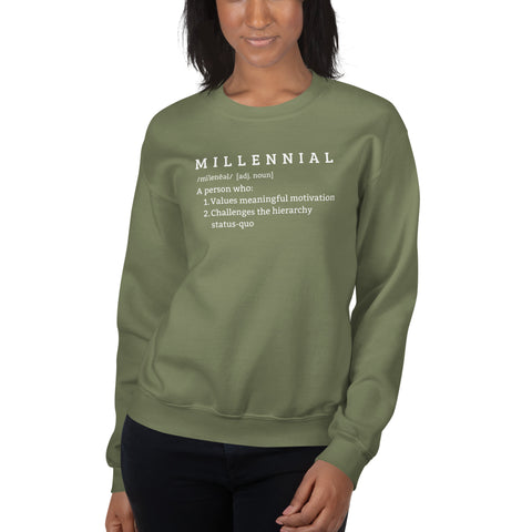 Alex Millennial Sweatshirt (Classic/Loose Fit)