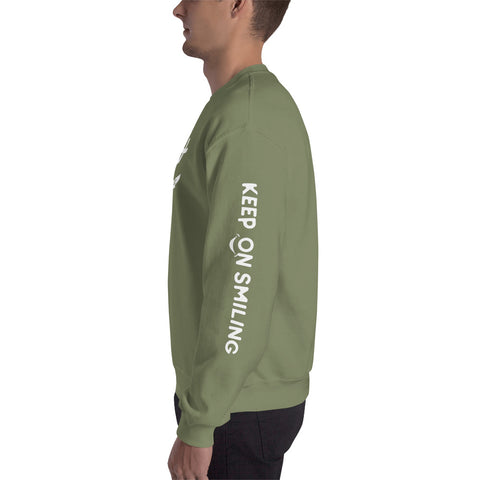 Keep on Smiling Sweatshirt (Classic/Loose Fit)
