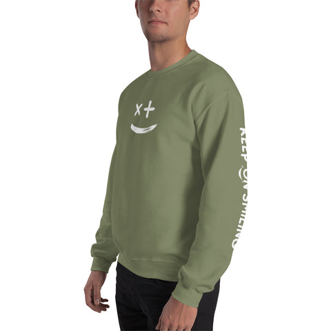 Keep on Smiling Sweatshirt (Classic/Loose Fit)