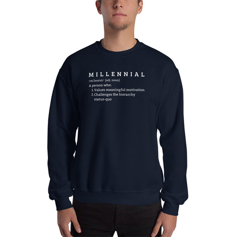Alex Millennial Sweatshirt (Classic/Loose Fit)