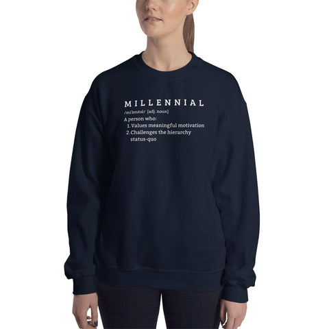 Alex Millennial Sweatshirt (Classic/Loose Fit)