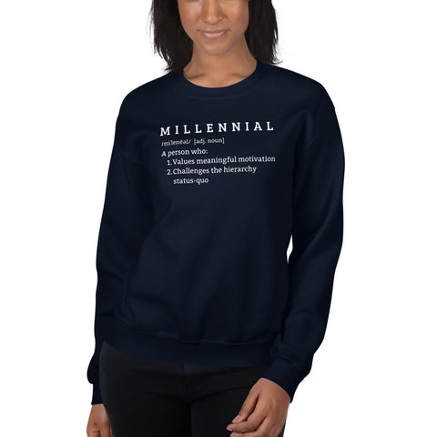 Alex Millennial Sweatshirt (Classic/Loose Fit)