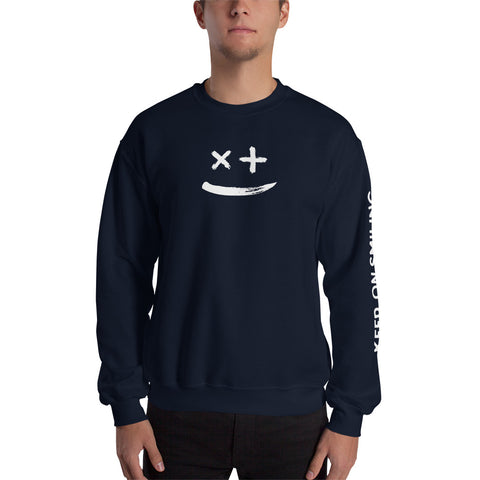 Keep on Smiling Sweatshirt (Classic/Loose Fit)