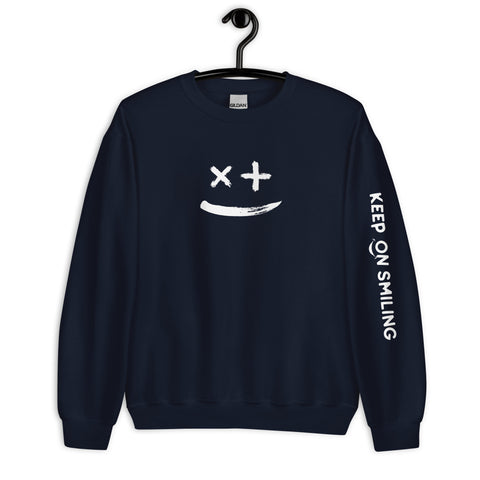 Keep on Smiling Sweatshirt (Classic/Loose Fit)