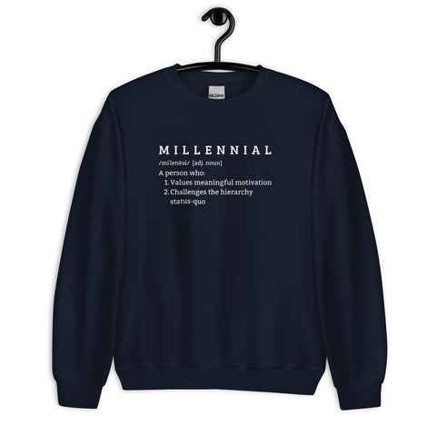 Alex Millennial Sweatshirt (Classic/Loose Fit)