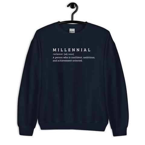 Kameron Millennial Sweatshirt (Classic/Loose Fit)