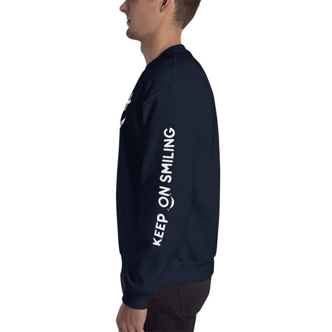 Keep on Smiling Sweatshirt (Classic/Loose Fit)