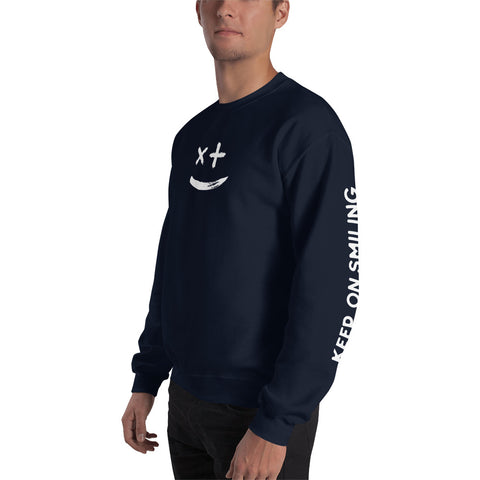 Keep on Smiling Sweatshirt (Classic/Loose Fit)
