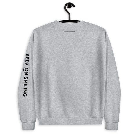 Keep on Smiling Sweatshirt (Classic/Loose Fit)