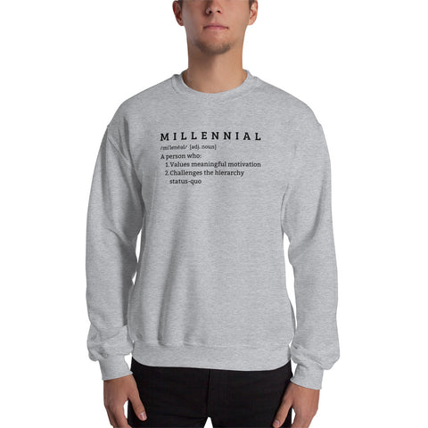 Alex Millennial Sweatshirt (Classic/Loose Fit)