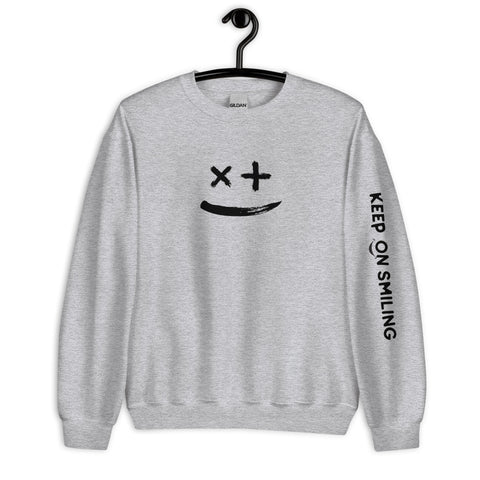 Keep on Smiling Sweatshirt (Classic/Loose Fit)
