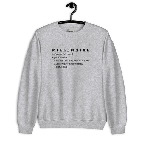 Alex Millennial Sweatshirt (Classic/Loose Fit)