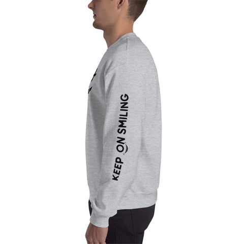 Keep on Smiling Sweatshirt (Classic/Loose Fit)