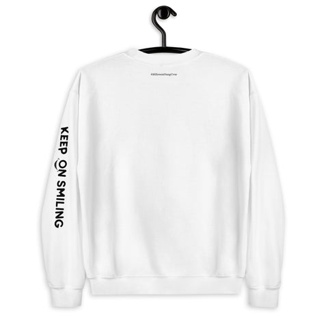 Keep on Smiling Sweatshirt (Classic/Loose Fit)