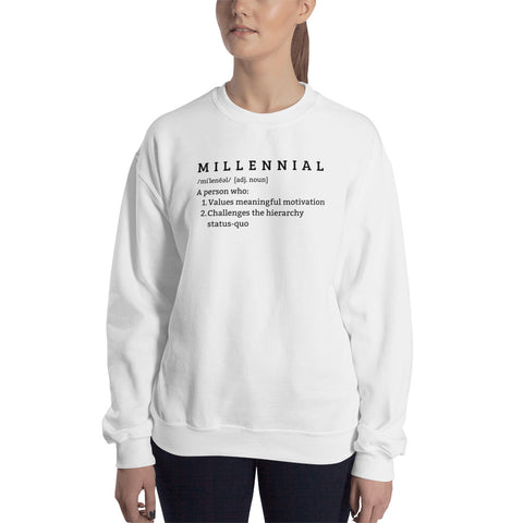 Alex Millennial Sweatshirt (Classic/Loose Fit)