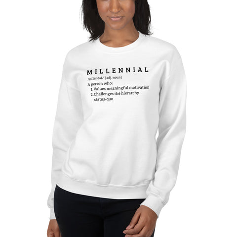Alex Millennial Sweatshirt (Classic/Loose Fit)