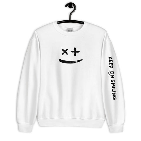Keep on Smiling Sweatshirt (Classic/Loose Fit)