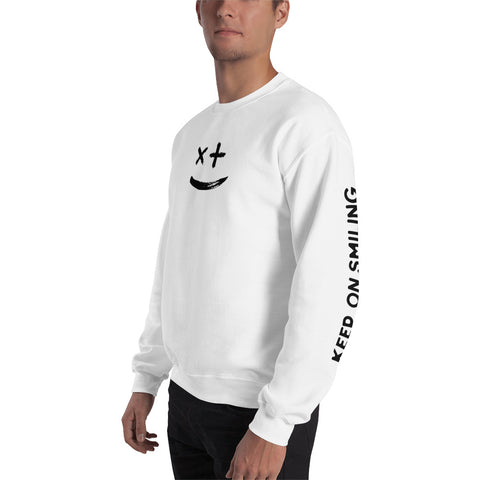 Keep on Smiling Sweatshirt (Classic/Loose Fit)