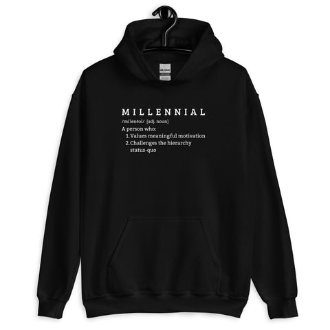 Alex Millennial Hoodie - Millennial Swag