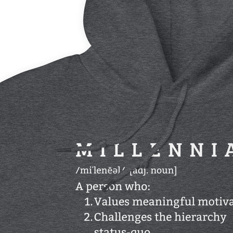 Alex Millennial Hoodie - Millennial Swag