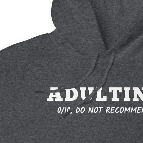 Adulting Hoodie - Millennial Swag