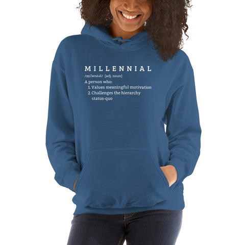 Alex Millennial Hoodie - Millennial Swag