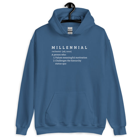 Alex Millennial Hoodie - Millennial Swag
