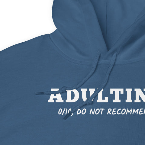 Adulting Hoodie - Millennial Swag