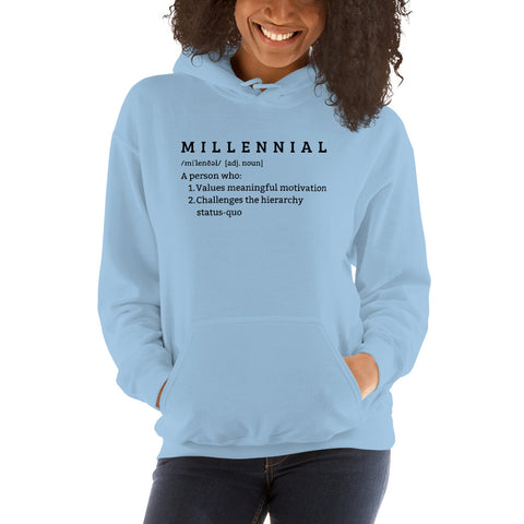 Alex Millennial Hoodie - Millennial Swag