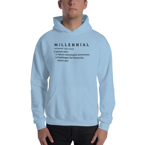 Alex Millennial Hoodie - Millennial Swag