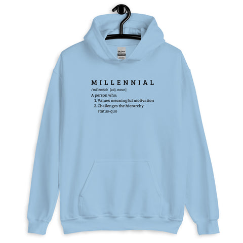 Alex Millennial Hoodie - Millennial Swag