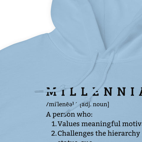Alex Millennial Hoodie - Millennial Swag
