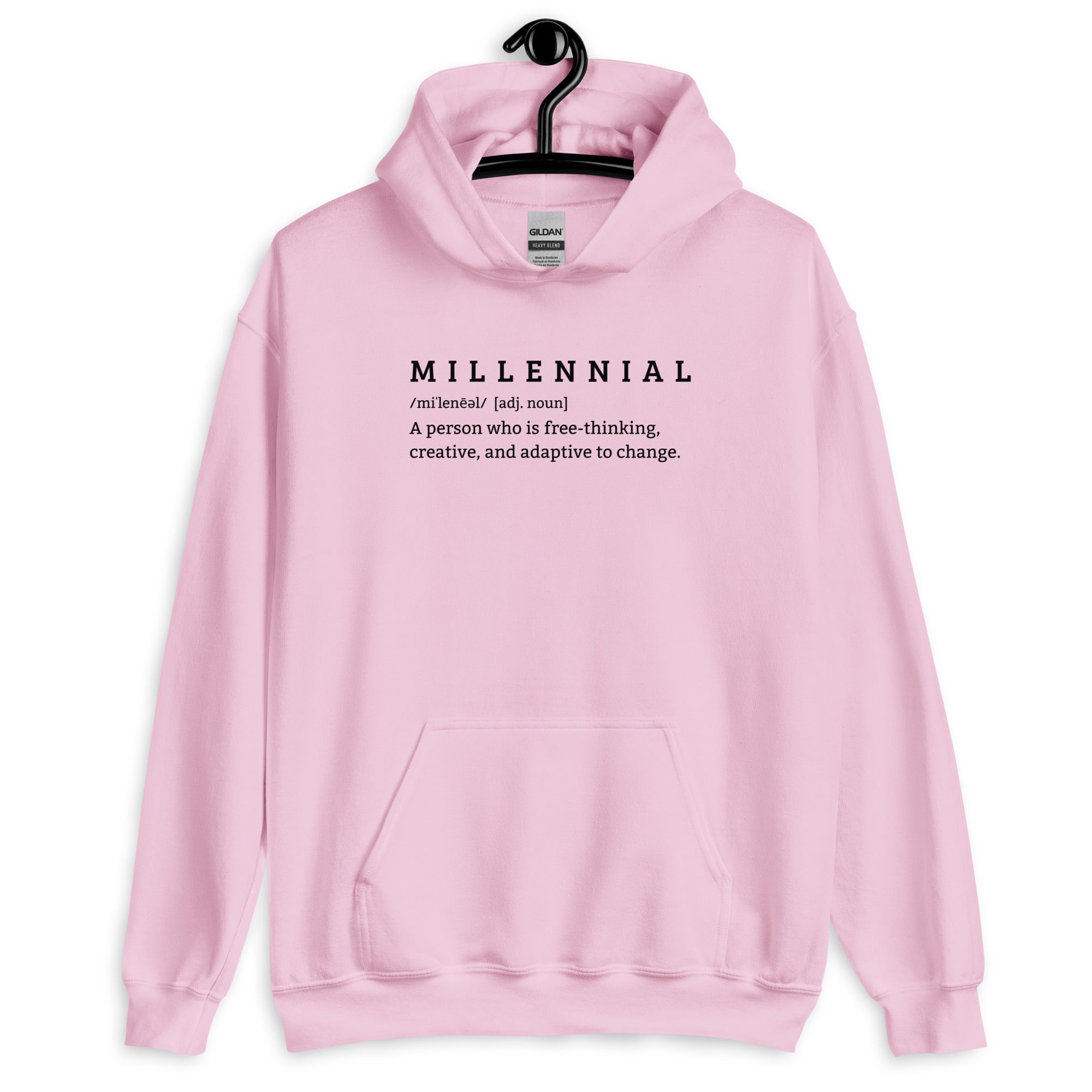 Millennial on sale pink hoodie