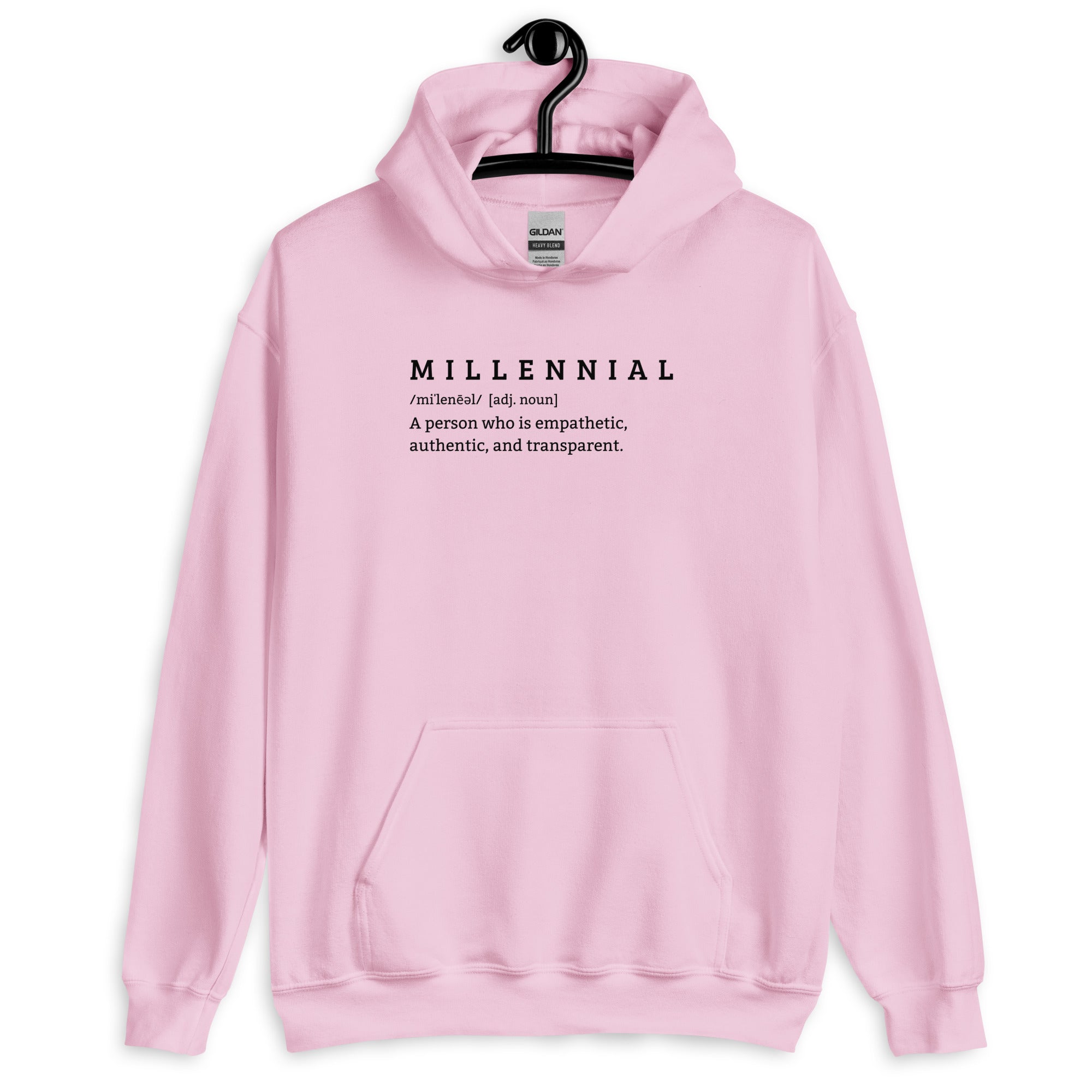 Millennial cheap pink hoodie