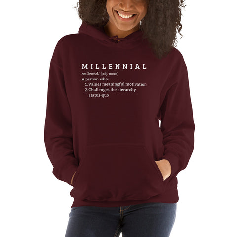 Alex Millennial Hoodie - Millennial Swag