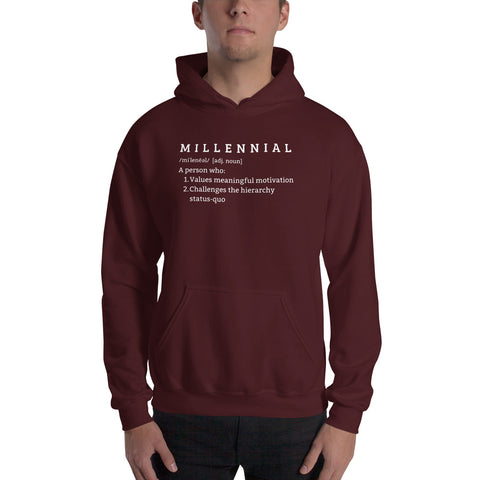 Alex Millennial Hoodie - Millennial Swag