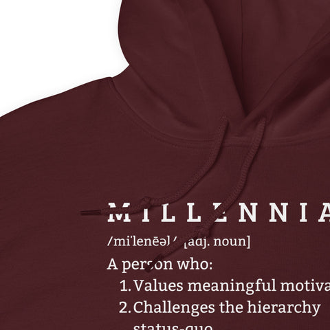 Alex Millennial Hoodie - Millennial Swag
